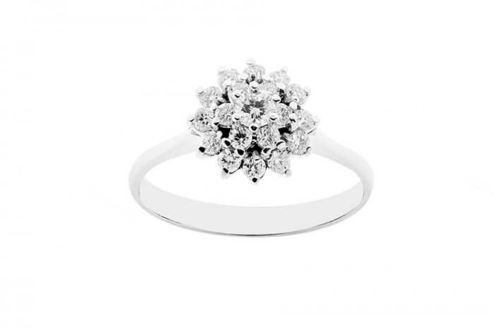 925 Silver 0.46ct Cubic Zirconia Ring
