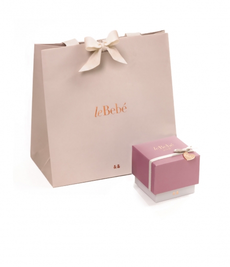 Anello Le Bebé - gli Abbracci - con bimbo in oro giallo e 2 diamanti LBB-121-N