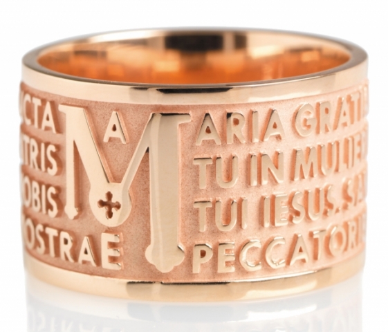 Tuum - 18k Rose Gold - Ave Maria Ring