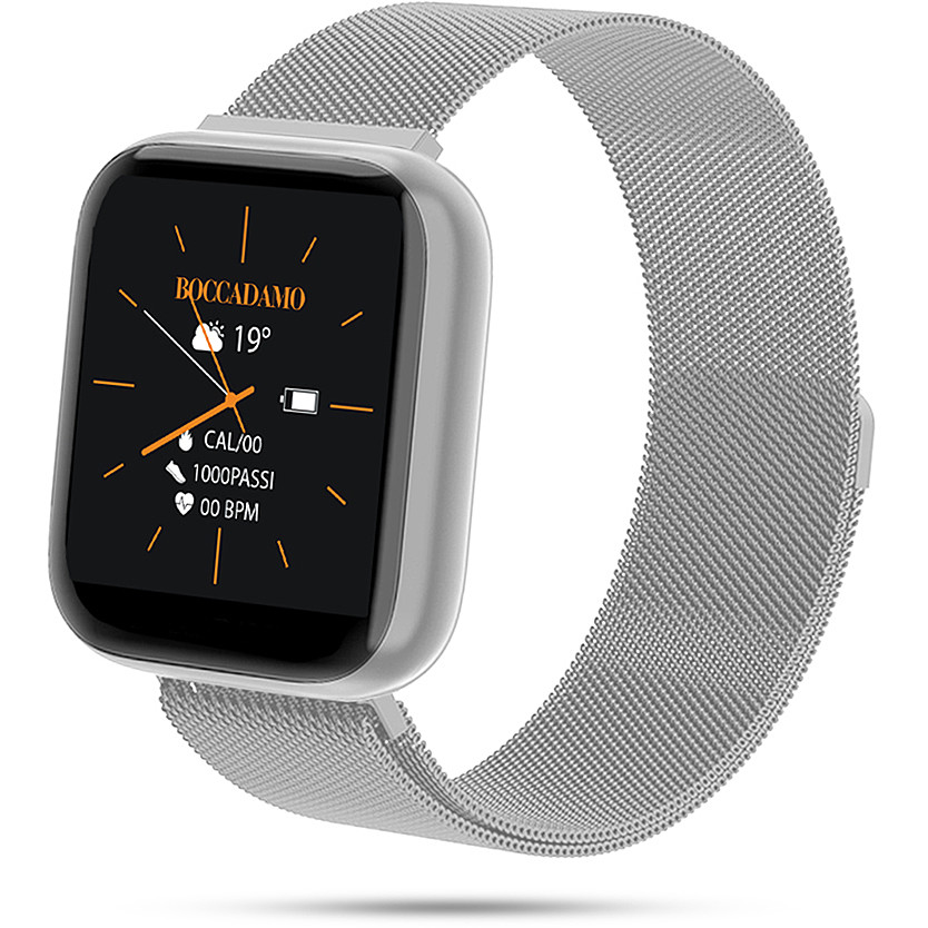 Boccadamo - SmartMe smartwatch in silver mesh