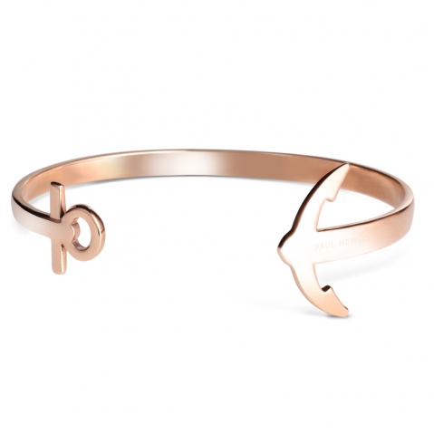 Bracciale Ancuff Paul Hewitt acciaio rosa