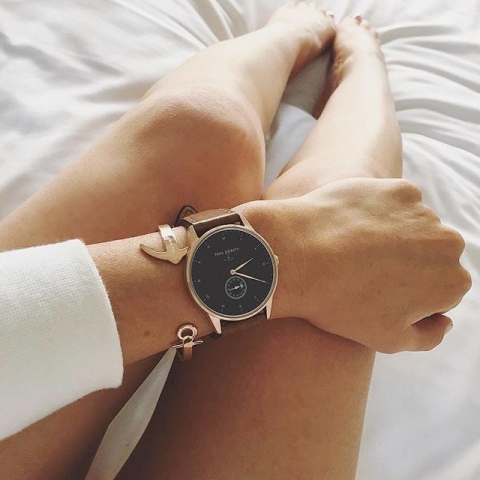 Bracciale Ancuff Paul Hewitt acciaio rosa