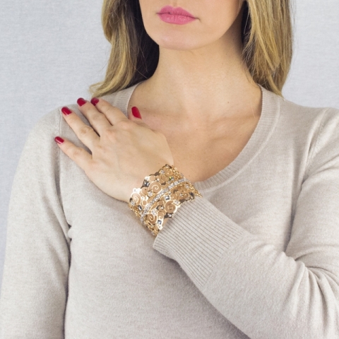 BOCCADAMO - Bronze bracelet