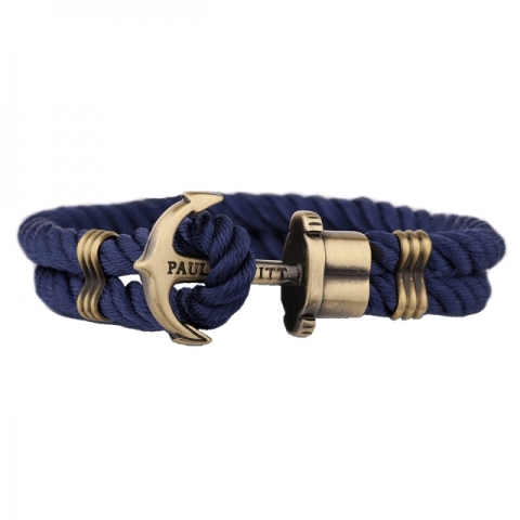Paul Hewitt PHREPS - Anchor Bracelet Navy Blue