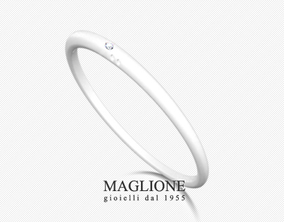 Silver, Silicone and Diamond Bracelet