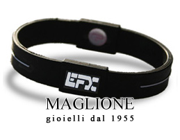 Bracciale EFX originale con doppia tecnologia olografica colore nero