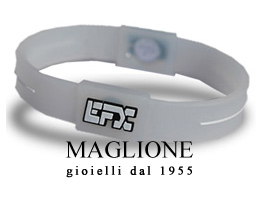 Bracciale EFX originale con doppia tecnologia olografica colore trasparente