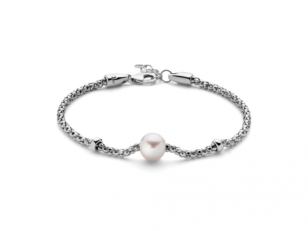 Bracciale MILUNA con Perla in argento 925 MISS ITALIA PBR2986