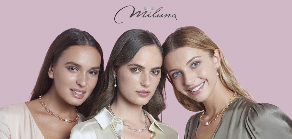 Bracciale MILUNA con Perla in argento 925% MISS ITALIA PBR3140B