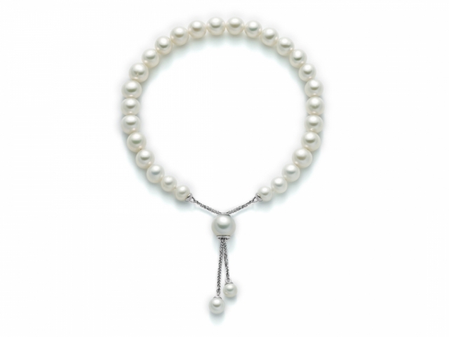 Bracciale Miluna con Perle e oro 18kt collezione MISS ITALIA PBR2631