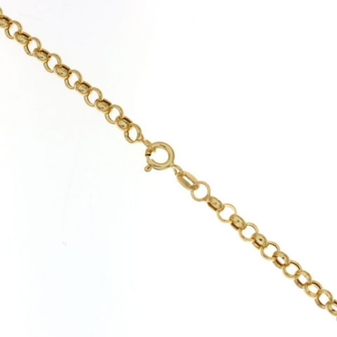 Bracciale modello Rolò in oro giallo 18kt
