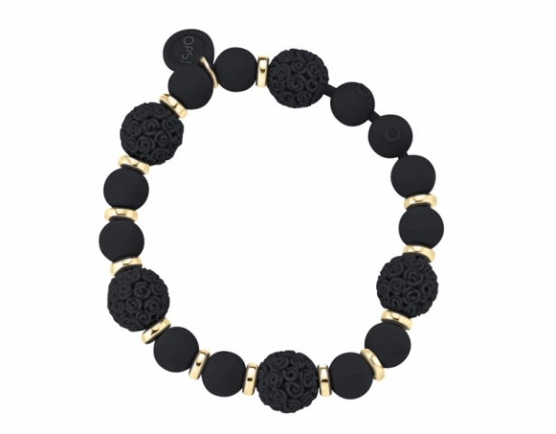 Bracciale Ops Boule Chic nero OPSBR-260