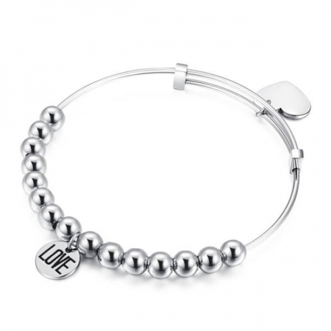 Bracciale S'Agapò by BrosWay collezione HAPPY Love con Cuore