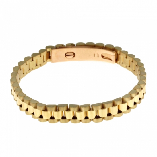 18k Yellow Gold Bracelet type OYSTER