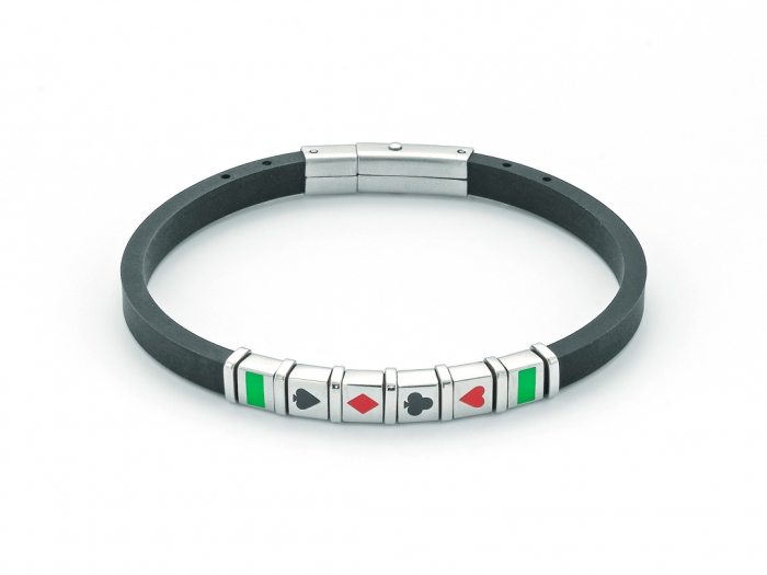 Bracciale Yukiko in acciaio Poker KBRD1309