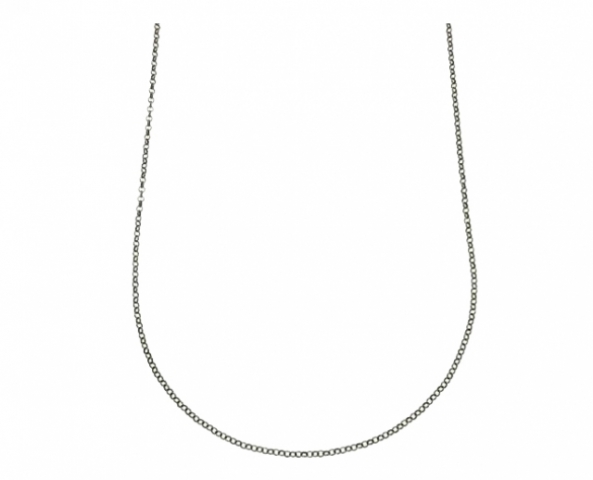 NKlaus Catana Rotonda In Argento 925 - Sottile E Elegante 42 Cm, 1,2 Mm