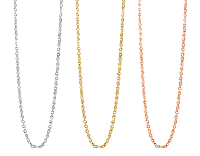 Le Bebè - 18K Yellow, White or Rose Gold Necklaces