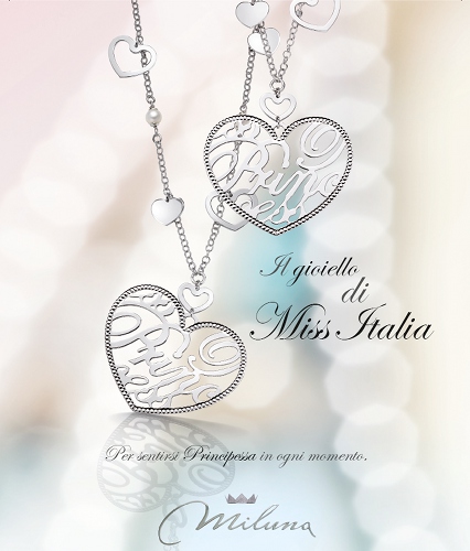 Collana Miluna PRINCIPESSA in argento 925 con diamante e perle PCL3066