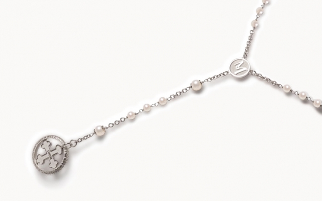 TUUM - Necklace silver with pearls