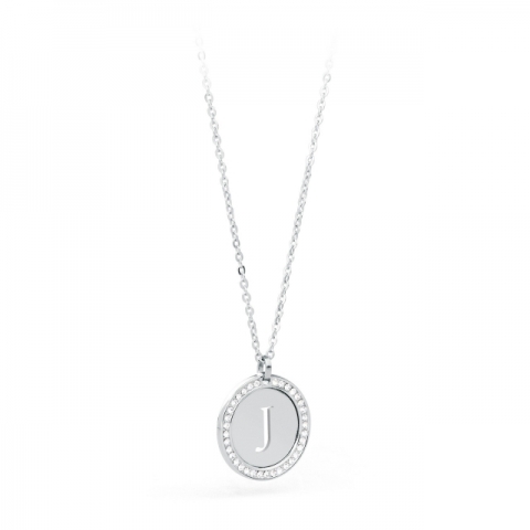 Collana S'Agapò by BrosWay collezione Lettering con ciondolo lettera J