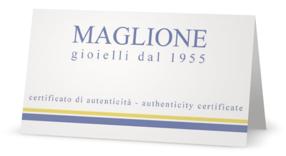 Collana Tennis con Cuore blu in Argento 925 rodiato e Cubic Zirconia