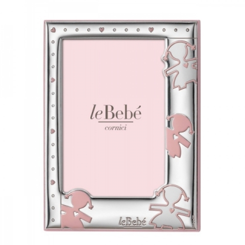 LeBebé - Silver Photo Frame for Girl
