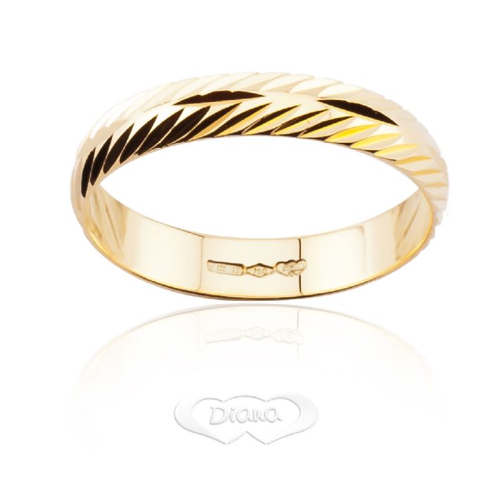 DIANA - 18k Gold Wedding Ring