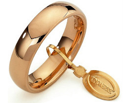 UNOAERRE - 18K Yellow Gold 5 mm Comfort Wedding Ring