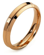 Corona - 18K Yellow Gold Wedding Ring Unoaerre