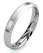 Hydra - 18K White Gold Wedding Ring Unoaerre