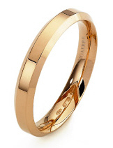 Fede Nuziale Unoaerre modello Hydra in oro giallo 18kt