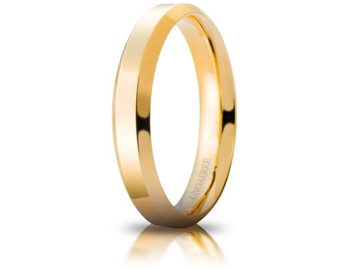 Hydra - 18K Yellow Gold Wedding Ring Unoaerre