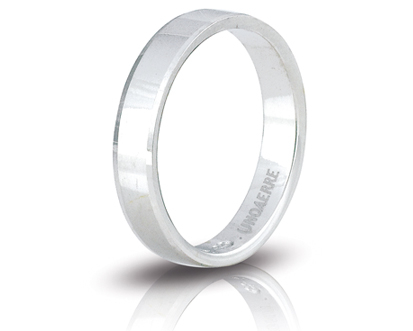 Fedina Unoaerre modello Loto AF290 in Argento 925% lucido