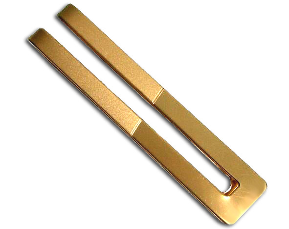 18K Yellow Gold Money Clip