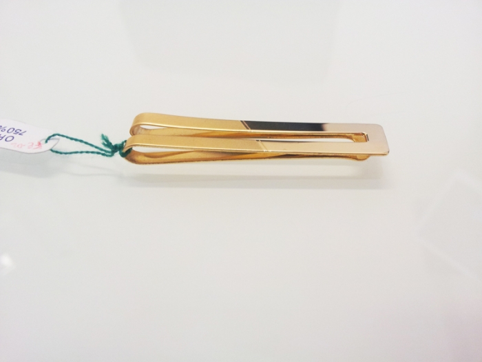 18K Yellow Gold Money Clip