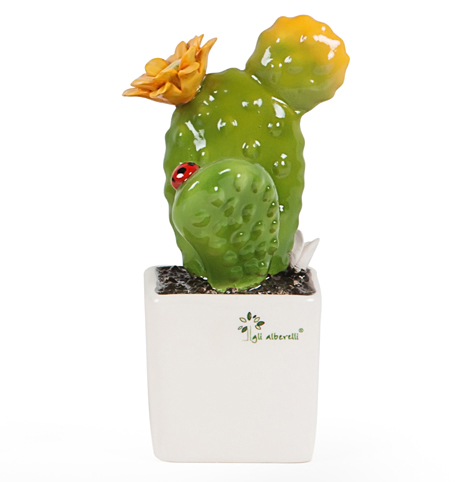 Gli Alberelli - Piantina Amica Profumatore modello Cactus misura piccola