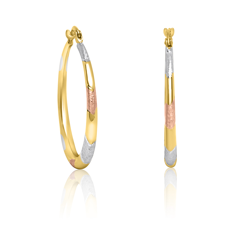 18K Yellow Gold Earrings