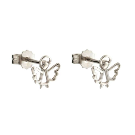 Orecchini Angeli in oro bianco o giallo 18kt