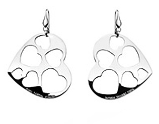 925 Rhodium Silver Earrings