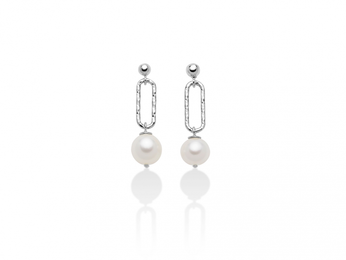 Miluna - 925k Silver Earrings