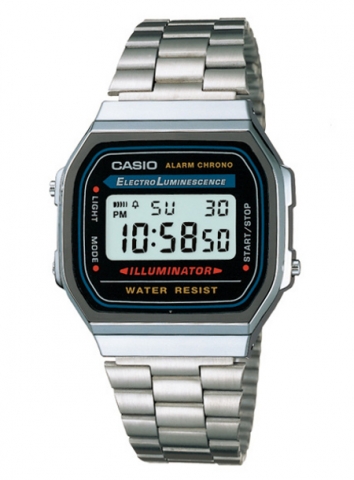 Casio digital Watch A168WA-1WDF