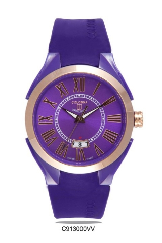 Orologio Colonna collezione Regulus light color viola
