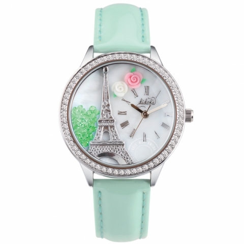 Orologio Didofà modello Paris la ville de l'Amour con elementi 3D