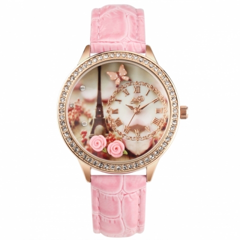 Orologio Didofà modello Paris la ville de l'Amour con elementi 3D