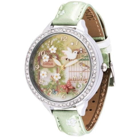 Orologio Didofà modello Secret Garden con elementi 3D