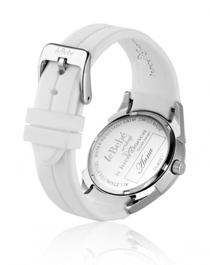 Orologio Le Bebè con cinturino in acciaio nero