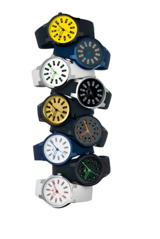 Iconograph - Lorenz Watch Unisex ref. 26703AA Gray and Blu