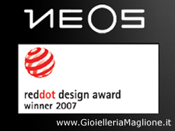 Orologio Lorenz Neos Lady 25717AA quadrante nero cassa acciaio e cinturino in gomma