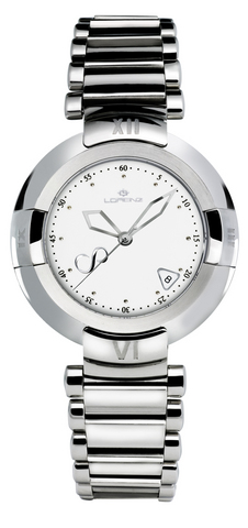 Orologio Lorenz Segreto 25945BB cassa e bracciale in acciaio