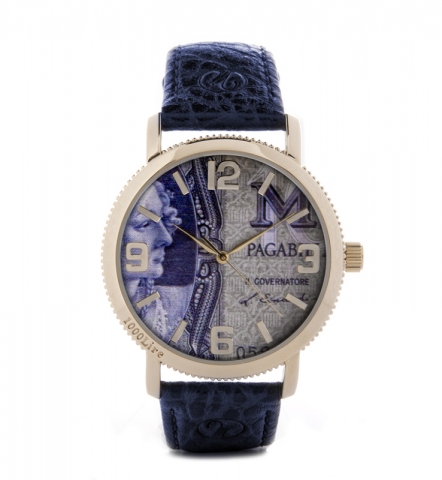 Millelire - Watch with genuine leather strap